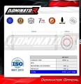 wydech tłumik DOMINATOR OVR CZARNY pasujący do motocykla Daelim VJF Roadsport 125  3