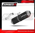 exhaust muffler DOMINATOR OVR BLACK fits the motorcycle CAN AM RENEGADE 800  3