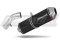exhaust muffler DOMINATOR OVR BLACK fits the motorcycle BMW R1200ST 2004   2009 3