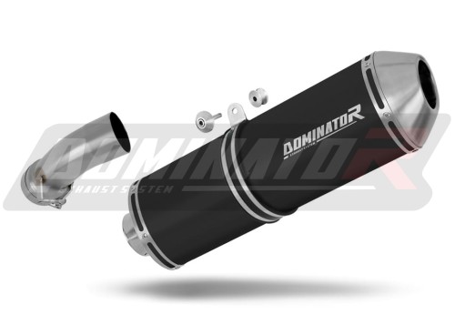 exhaust muffler DOMINATOR OVR BLACK fits the motorcycle BMW R1200R 2010   2014 3