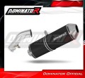 exhaust muffler DOMINATOR OVR BLACK fits the motorcycle BMW R1200R 2006   2009