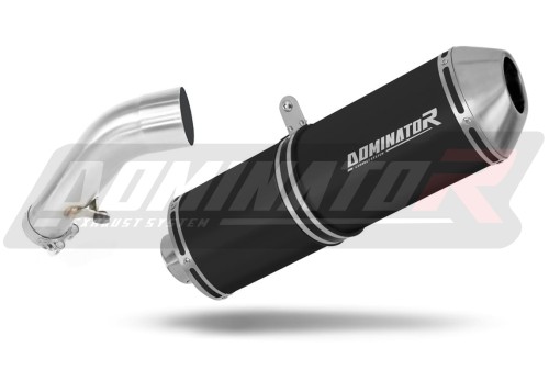 exhaust muffler DOMINATOR OVR BLACK fits the motorcycle BMW R1200R 2006   2009 3