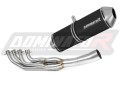 kompletny układ wydechowy z tłumikiem DOMINATOR Full System OVR CZARNY pasujący do motocykla BMW K1200RS 2001 - 2003