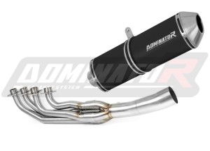 BMW K1200RS 1997 - 2000 Komplett avgassystem LjuddämpareOVR SVART + dB killer