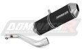 exhaust muffler DOMINATOR OVR BLACK fits the motorcycle BMW R850RT