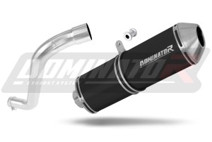BMW F650 FUNDURO Avgas Ljuddämpare OVR SVART + dB killer