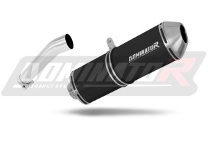 BMW F650GS 2000 - 2003 Avgas Ljuddämpare OVR SVART + dB killer