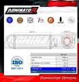exhaust muffler DOMINATOR homologated road legal HP6 BLACK fits to Suzuki GSF BANDIT N / S 600 1995  1999 6