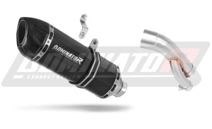 BMW S1000RR 2017 - 2018 Avgas Ljuddämpare HP1 SVART + dB killer