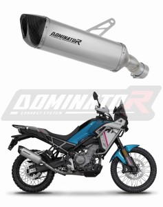 CF MOTO 450 MT 2024 Avgas Ljuddämpare Titan HP6 + dB killer