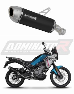 CF MOTO 450 MT 2024 Avgas Ljuddämpare S6 SVART + dB killer