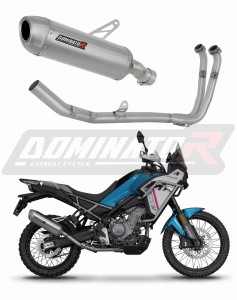 CF MOTO 450 MT 2024 Komplett avgassystem LjuddämpareS6 + dB killer