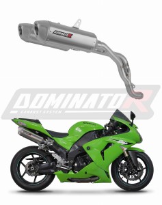 Kawasaki ZX10R 2006 - 2007 Avgas Ljuddämpare S6 + dB killer