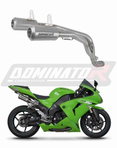 Kawasaki ZX10R 2006 - 2007 Avgas Ljuddämpare GPS + dB killer