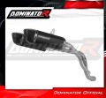 Kawasaki ZX10R 2006 - 2007 Motorcycle Muffler Auspuff Sportauspuff Silencer Echappement Silencieux Scarico Scarichi Escape Wydech Tłumik HP6 BLACK Dominator Exhaust System 1