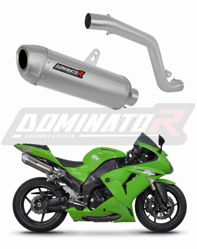 Kawasaki ZX10R 2006 - 2007 Right Side Muffler Auspuff Sportauspuff Silencer Echappement Silencieux Scarico Scarichi Escape Wydech Tłumik S6 Dominator  x