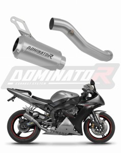 Yamaha YZF R1 1000 RN09 2002 - 2003 Avgas Ljuddämpare GPS + dB killer