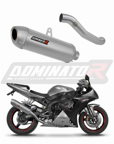 YZF R1 1000 RN09 EXHAUST Yamaha Muffler Auspuff Sportauspuff Silencer Echappement Silencieux Scarico Scarichi Escape Wydech Tłumik S6 2002 - 2003 DOMINATOR x