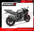 exhaust muffler DOMINATOR S6 fits to Yamaha YZF R1 1000 RN09 2002  2003 4