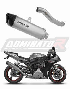 Yamaha YZF R1 1000 RN09 2002 - 2003 Avgas Ljuddämpare Titan HP6 + dB killer
