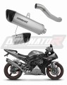 YZF R1 1000 RN09 EXHAUST Homologated Homologation Yamaha Muffler Auspuff Sportauspuff Silencer Echappement Silencieux Scarico Scarichi Escape Wydech Tłumik HP6 2002 - 2003 DOMINATOR x
