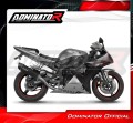 YZF R1 1000 RN09 EXHAUST Homologated Homologation Yamaha Muffler Auspuff Sportauspuff Silencer Echappement Silencieux Scarico Scarichi Escape Wydech Tłumik HP6 BLACK 2002 - 2003 DOMINATOR 3