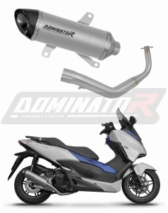 Honda NSS 125 FORZA 2017 - 2020 Komplett avgassystem LjuddämpareTitan HP8  + dB killer