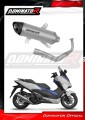 Honda NSS 125 Forza 2017 - 2020  EXHAUST Collector Manifold Full System Muffler Auspuff Sportauspuff Silencer Echappement Silencieux Scarico Scarichi Escape Wydech Tłumik HP8 TYTAN Dominator Exhaust System
