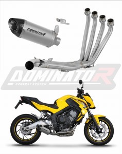 Honda CB 650 F 2014 - 2018 Komplett avgassystem LjuddämpareTitan HP8 + dB killer