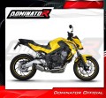 complete exhaust system with muffler DOMINATOR Full System titanium HP8 fits to Honda CB 650 F 2014  2018 4