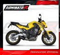 complete exhaust system with muffler DOMINATOR Full System HP8 BLACK fits to Honda CB 650 F 2014  2018 4