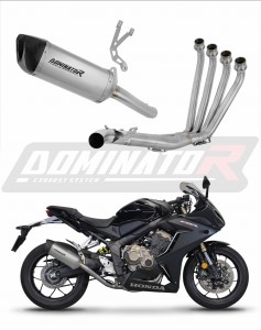 Honda CB 650 R 2019 - 2023 Komplett avgassystem LjuddämpareTitan HP6 + dB killer
