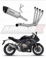 Honda CBR 650 R  2019 - 2023 Collector Manifold Full Exhaust System Muffler Auspuff Sportauspuff Silencer Echappement Silencieux Scarico Scarichi Escape Wydech Tłumik Titanium HP6 Dominator Exhaust System x
