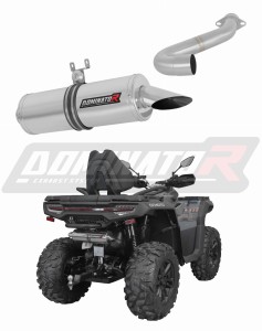 CF MOTO C Force 1000 Touring 2024 Avgas Ljuddämpare ST  + dB killer