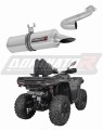 EXHAUST CF MOTO C Force 850 Touring 2024 Muffler Auspuff Sportauspuff Silencer Echappement Silencieux Scarico Scarichi Escape Wydech Tłumik OKRĄGŁY Dominator x