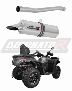 CF MOTO C Force 625 Touring 2024 Avgas Ljuddämpare ST  + dB killer