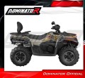 EXHAUST Loncin XWOLF 550 Muffler Auspuff Sportauspuff Silencer Echappement Silencieux Scarico Scarichi Escape Wydech Tłumik OKRĄGŁY Dominator 3