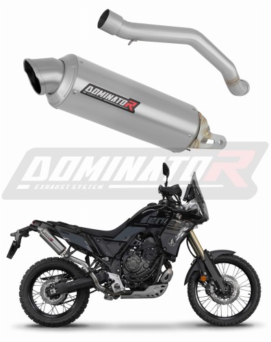 Yamaha Tenere 700 2021 - 2023 HI LEVEL EXHAUST Muffler Auspuff Sportauspuff Silencer Echappement Silencieux Scarico Scarichi Escape Wydech Tłumik GPF Dominator  x
