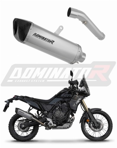 exhaust muffler DOMINATOR titanium HP6 fits to Yamaha Tenere 700 2021  2024