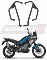 CF MOTO 450 MT 2025 Stainless steel Crash Bars BLACK Acciaio inossidabile Crash bars NERO en acier inoxydable NOIR Barras de protección de acero inoxidable NEGRO Sturzbügel aus Edelstahl BLACK av rostfritt stål SVART BARE DE PROTECȚIE NEGRU DOMINATOR x