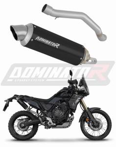 Yamaha Tenere 700 2025 Hi Level Avgas Ljuddämpare GPF SVART + dB killer