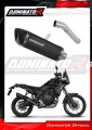 exhaust muffler DOMINATOR HP6 BLACK fits the motorcycle Yamaha Tenere 700 2025   2026 2