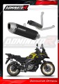 exhaust muffler DOMINATOR S6 BLACK fits to Suzuki DL 650 VStrom 2017  2025 2