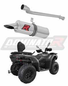 CF MOTO 520L 2024 Avgas Ljuddämpare ST  + dB killer
