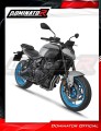 kompletny układ wydechowy z tłumikiem DOMINATOR Full System HP8 CZARNY pasujący do motocykla Yamaha MT 07 2025  6
