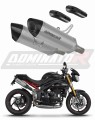 Triumph Speed Triple 1050 2011 2016 motorcycle Exhaust Muffler Auspuff Sportauspuff Silencer Echappement Silencieux Scarico Scarichi Escape Wydech Tłumik HP8 Dominator x
