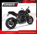 Triumph Speed Triple 1050 2011 2016 motorcycle Exhaust Muffler Auspuff Sportauspuff Silencer Echappement Silencieux Scarico Scarichi Escape Wydech Tłumik GPS Dominator 2