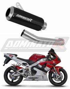 Yamaha YZF R1 1000 RN04 2000 - 2001 Avgas Ljuddämpare GP SVART + dB killer