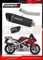 wydech tłumik DOMINATOR Homologowany HP6 CZARNY pasujący do motocykla Yamaha YZF R1 1000 RN01 1998 - 1999 2