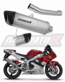 exhaust muffler DOMINATOR homologated road legal titanium HP6 fits the motorcycle Yamaha YZF R1 1000 RN01 1998   1999